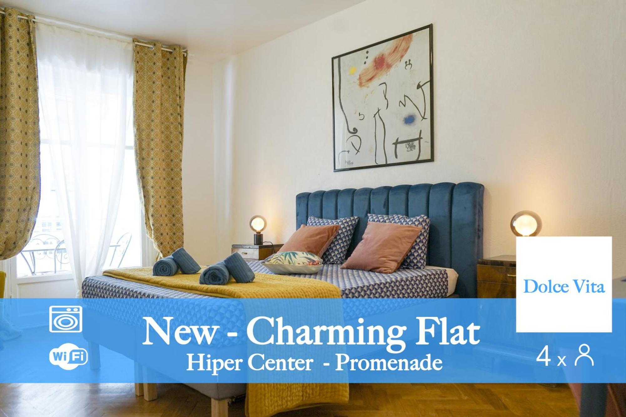 Apartament Riviera Prom 4 Pers Seaside Nicea Zewnętrze zdjęcie